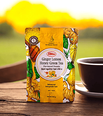 GINGER LEMON HONEY GREEN TEA