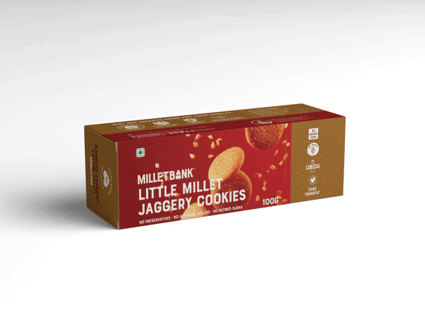 MB Little Millet Jaggery Coockies - 100g