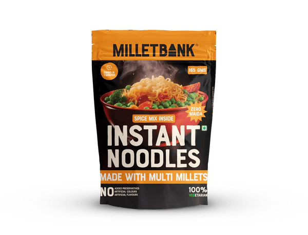 Instant Multimillet Noodles 165g (Millet Bank)