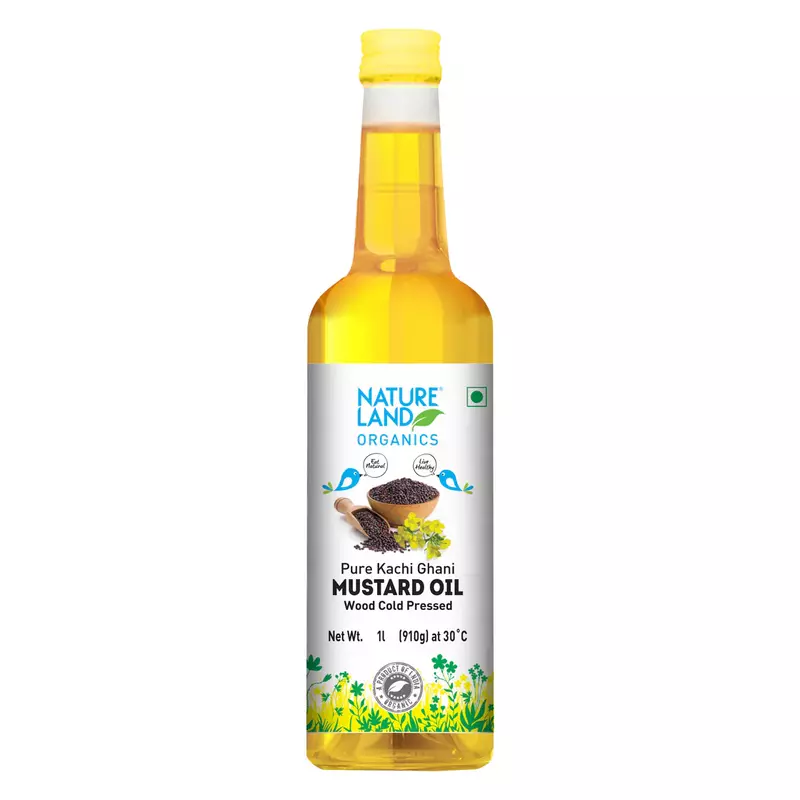 Mustard Oil (Kachi Ghani) - 1 Ltr (NL)