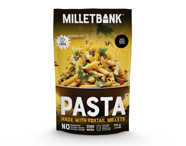 Foxtail Pasta 175g (Millet Bank)