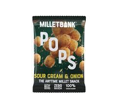MB MILLET SOUR CREAM & ONION Puffs 30g